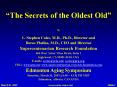 The Secrets of the Oldest Old