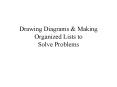 Drawing Diagrams