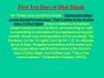 First Ten Days of Dhul Hijjah Ibn 'Abbas says about the Aayah, "Remember Allaah during the well know