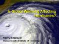 Is Global Warming Affecting Hurricanes