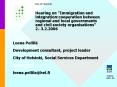 Hearing on Immigration and integration:cooperation between regional and local governments and civil