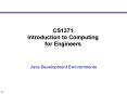 CS1371 Introduction to Computing for Engineers