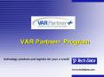 VAR Partner Program