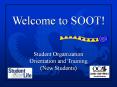 Student Organization Orientation and Training New Students