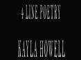 4 LINE POETRY