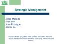Strategic Management