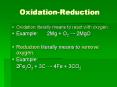 OxidationReduction
