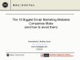 The 10 Biggest Email Marketing Mistakes Companies Make (and how to avoid them)