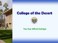 College of the Desert