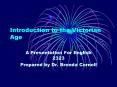 Introduction to the Victorian Age