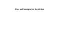 Race and Immigration Restriction