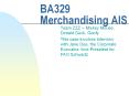 BA329 Merchandising AIS