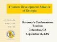 Tourism Development Alliance of Georgia