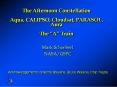 The Afternoon Constellation Aqua, CALIPSO, Cloudsat, PARASOL, Aura The A Train