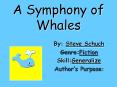 A Symphony of Whales
