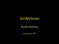 SortMyTunes