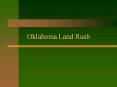 Oklahoma Land Rush