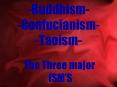 Buddhism Confucianism Taoism