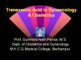 Tranexamic Acid in Gynaecology
