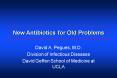 New Antibiotics for Old Problems