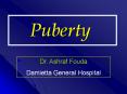 Puberty