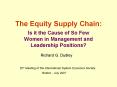 The Equity Supply Chain: