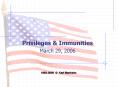 Privileges