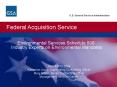 Environmental Services Schedule 899: Industry Experts on Environmental Mandates