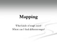 Mapping