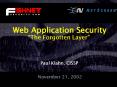 Web Application Security