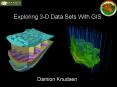 Exploring 3D Data Sets With GIS