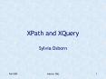 XPath and XQuery