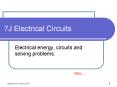 7J Electrical Circuits