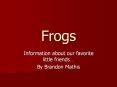 Frogs