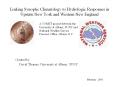 Linking Synoptic Climatology to Hydrologic Responses in Upstate New York and Western New England