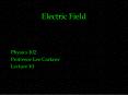 Electric Field