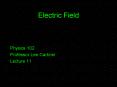 Electric Field