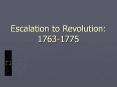 Escalation to Revolution: 17631775