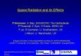 Space Radiation and its Effects