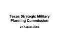 Texas Strategic Military Planning Commission