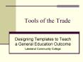 Tools of the Trade