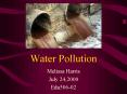 Water Pollution