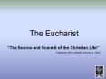 The Eucharist