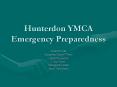 Hunterdon YMCA Emergency Preparedness