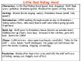 Little Red Riding Hood