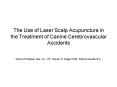 The Use of Laser Scalp Acupuncture in the Treatment of Canine Cerebrovascular Accidents