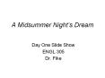 A Midsummer Night