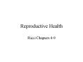 Reproductive Health