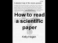 How to read a scientific paper