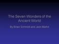 The Seven Wonders of the Ancient World